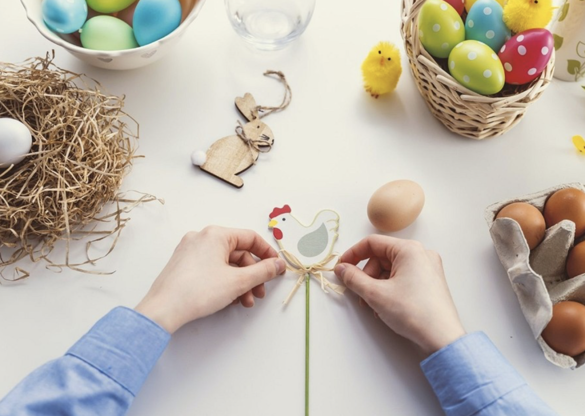 húsvéti dekoráció házilag - Featured