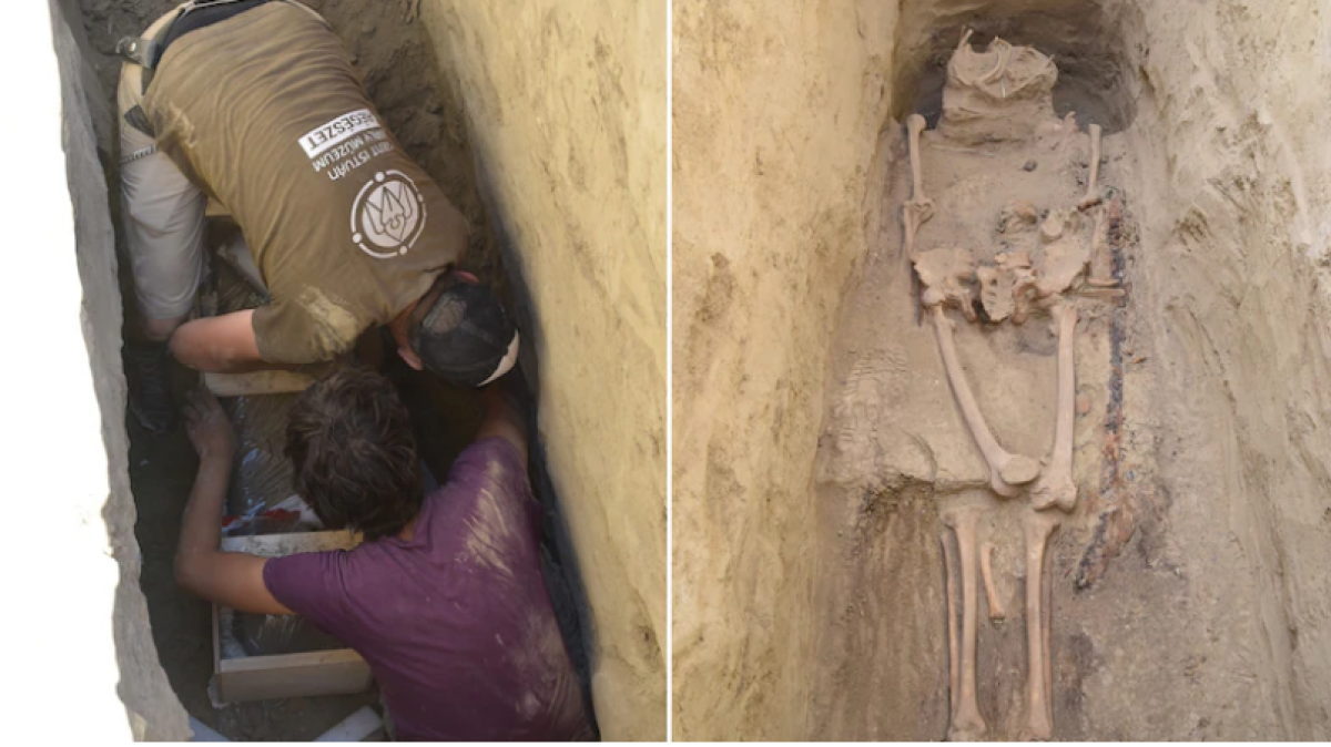 1300 éves avar harcos sírját fedezték fel ritka szablyával és kincsekkel