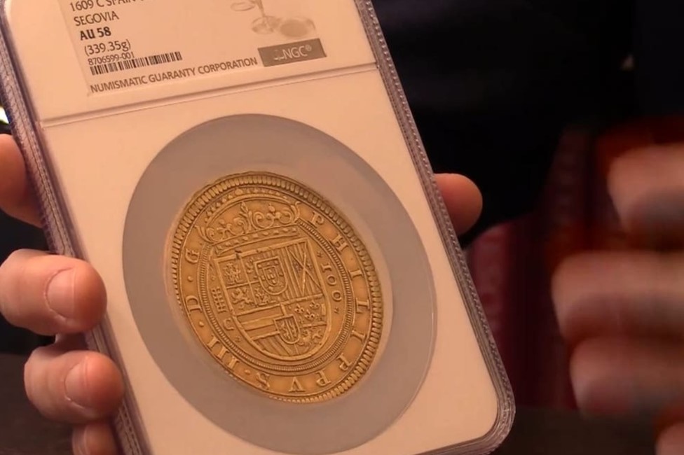 Történelmi aranyérme, amely 400 év után ismét rekordáron kerül aukcióra