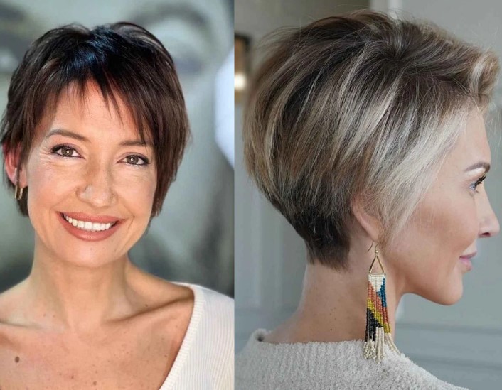 Fiatalító frizurák 40 felett: Stílusos és divatos hajvágások, amik megfiatalítanak és kiemelik a szépsége 4 Fiatalító frizurák 40 felett: Stílusos és divatos hajvágások, amik megfiatalítanak és kiemelik a szépsége