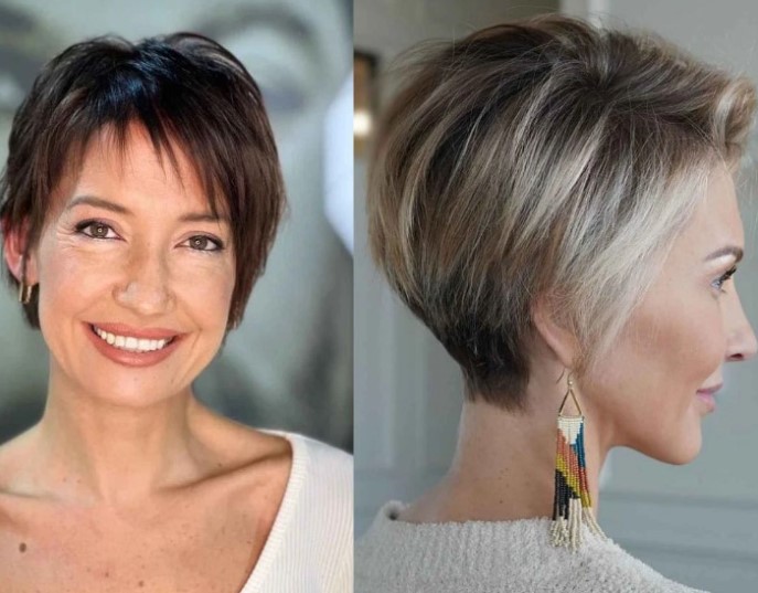 Fiatalító frizurák 40 felett: Stílusos és divatos hajvágások, amik megfiatalítanak és kiemelik a szépsége 3 Fiatalító frizurák 40 felett: Stílusos és divatos hajvágások, amik megfiatalítanak és kiemelik a szépsége